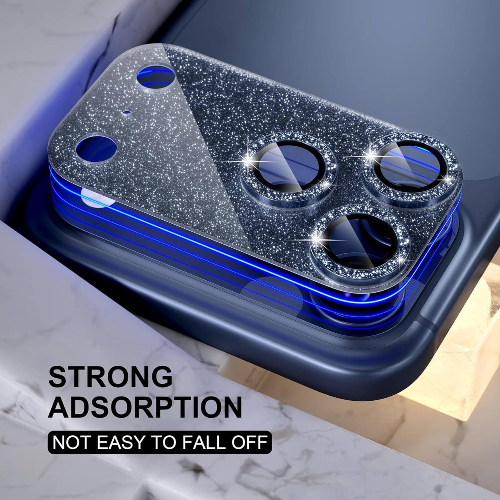 STRONG ADSORPTION  
NOT EASY TO FALL OFF