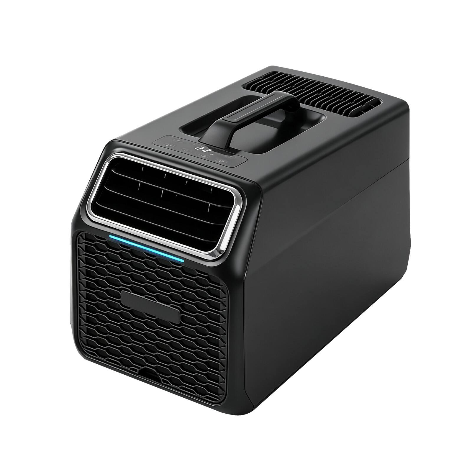 Alt View 7. Loheer - Loheer 6000 BTU Portable Camping Air Conditioner, Tent AC with Remote, Exhaust Ducts, 60°F-86°F.