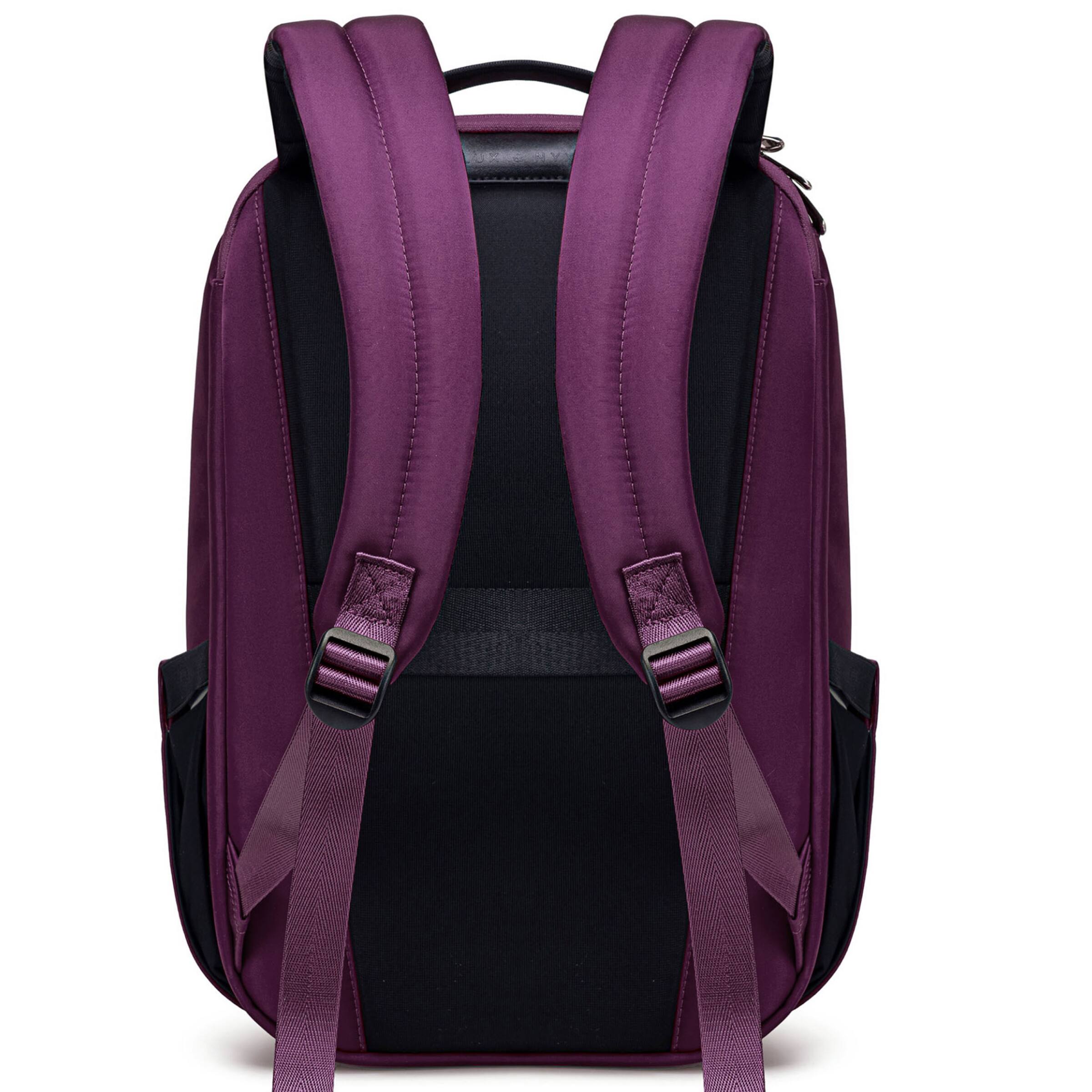 Alt View 4. Lux & Nyx - Lux & Nyx - Origami 16" Laptop Backpack - Wine - Wine.