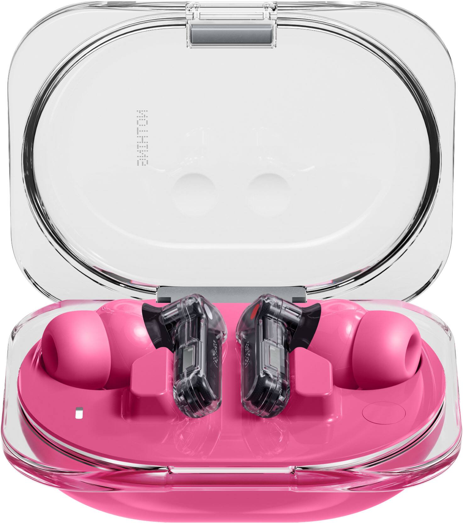 Alt View 3. Nothing - Ear (3a) Wireless Bluetooth In-Ear Earbuds - Pink.