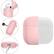 Alt View 12. SaharaCase - Venture Series Silicone Combo Kit Case for Apple AirPods (3rd Generation) - Pink.