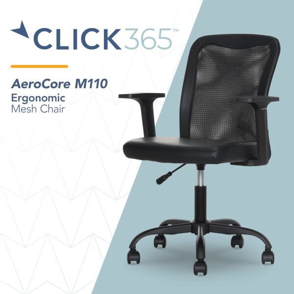 Click365 - Ergonomic Mesh Chair - Black price history on PriceWatchPro