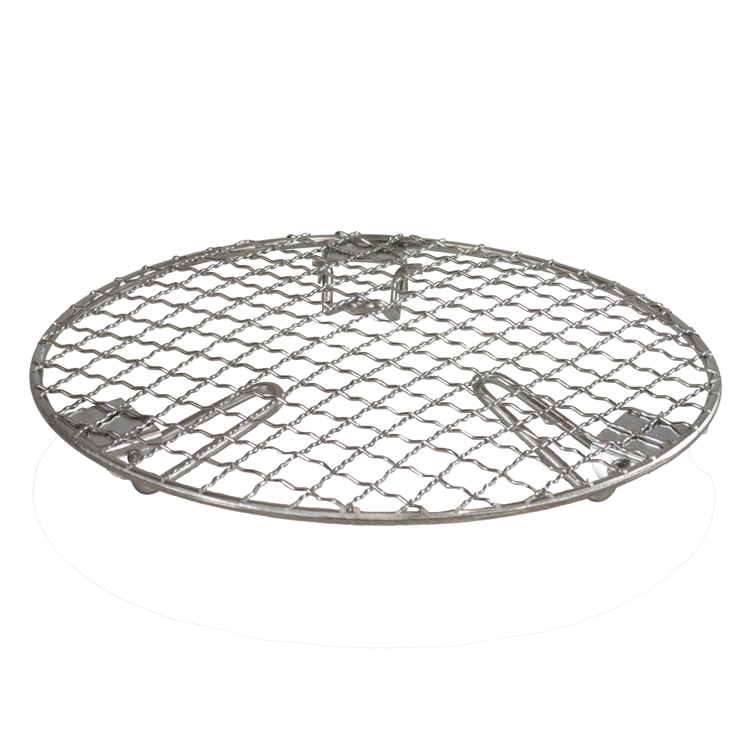 Alt View 10. Sunnydaze - 3-pc Accessory Kit for Smokeless Tabletop Fire Pit - 8.75-in. - Silver.