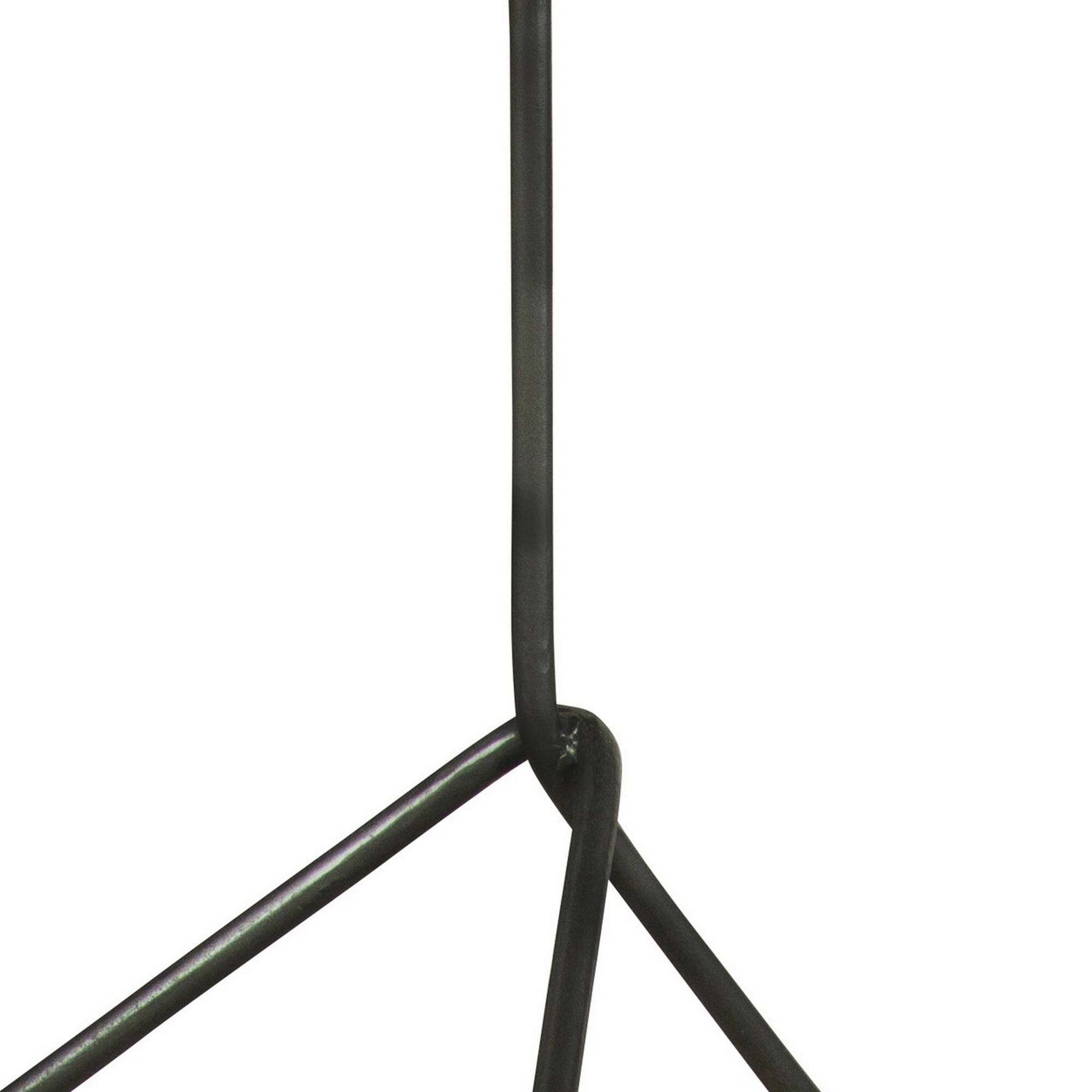 Manhattan Lane 20 Inch Modern Square Accent Table, Metal Tripod Base ...