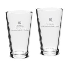 Jardine - NLC Nighthawks Two-Piece 16oz. Classic Pub Glass Set - Multicolor