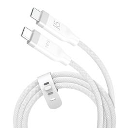j5create - USB-C 3-in-1 Charge and Data Cable - White