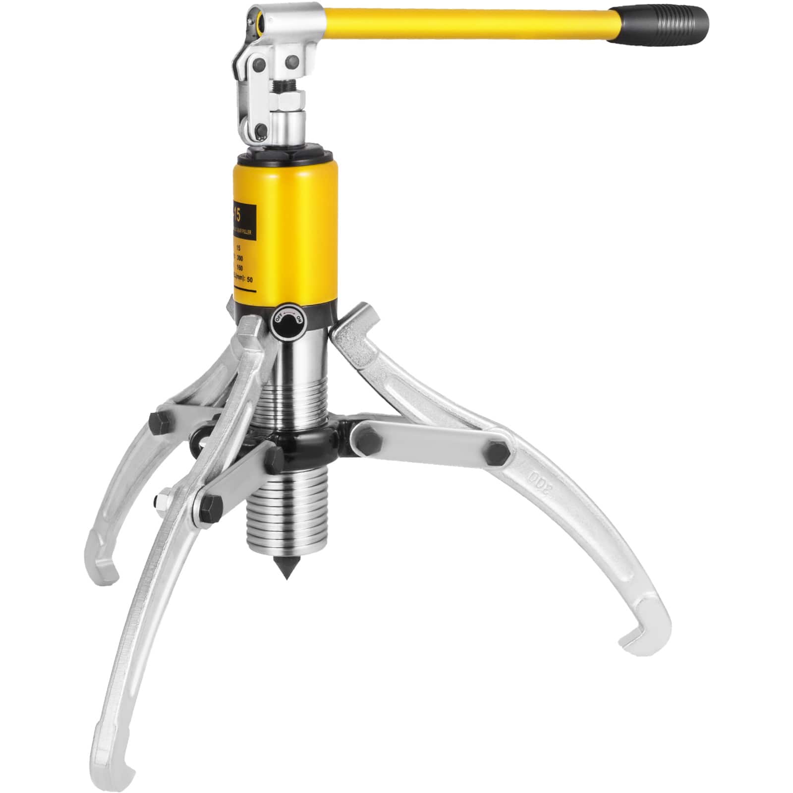 VEVOR - Mophorn 15 Ton Hydraulic Gear Puller Adjustable 3 Jaws Wheel Bearing Pulling Separator 3 in 1 Pump Oil Tube - Yellow,Silver price history on PriceWatchPro