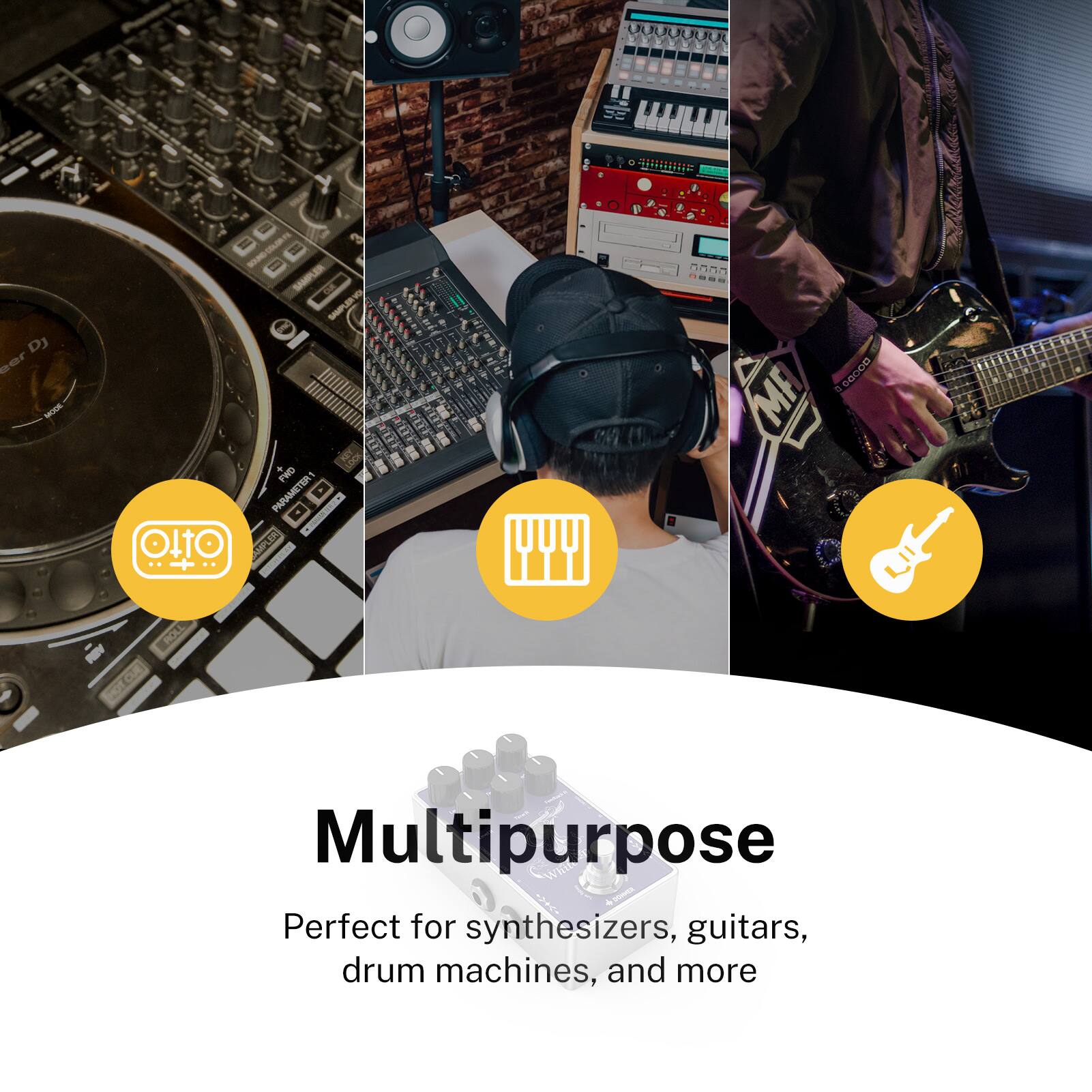 SHOBHINE . DJ eer BAOION - SAMPLER DA SMPO FR PARAMETER1 oito CLP 60000 MA T1N Multipurpose Perfect for synthesizers, guitars, drum machines, and more