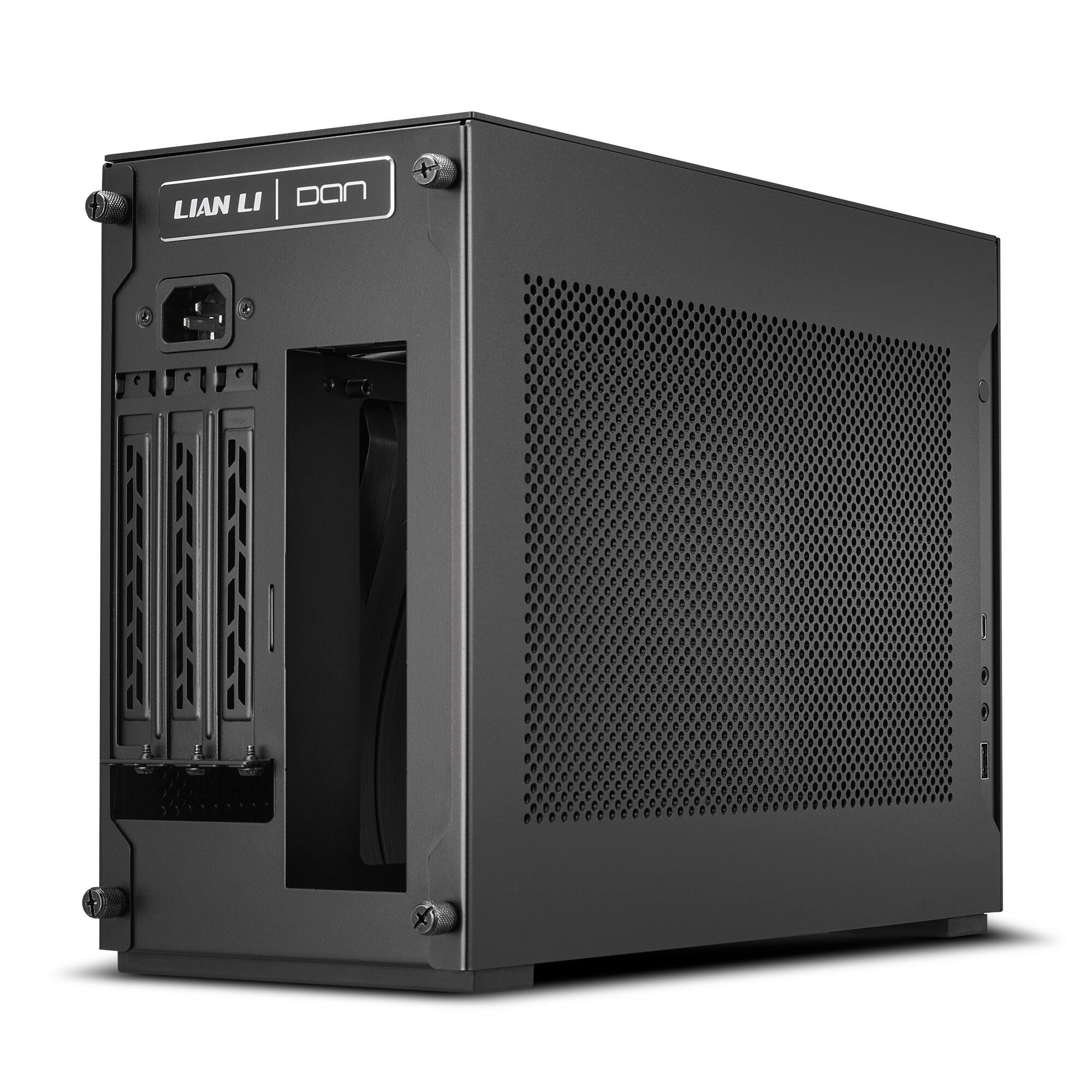Lian Li A4 H2OX5 Mini ITX PC Case, Triple Slot Mount GPU, Aluminum