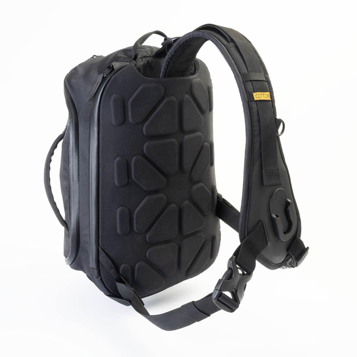 Cotton Carrier - Hyker 12L Sling Bag with Lens Bag Insert for Camera, Black