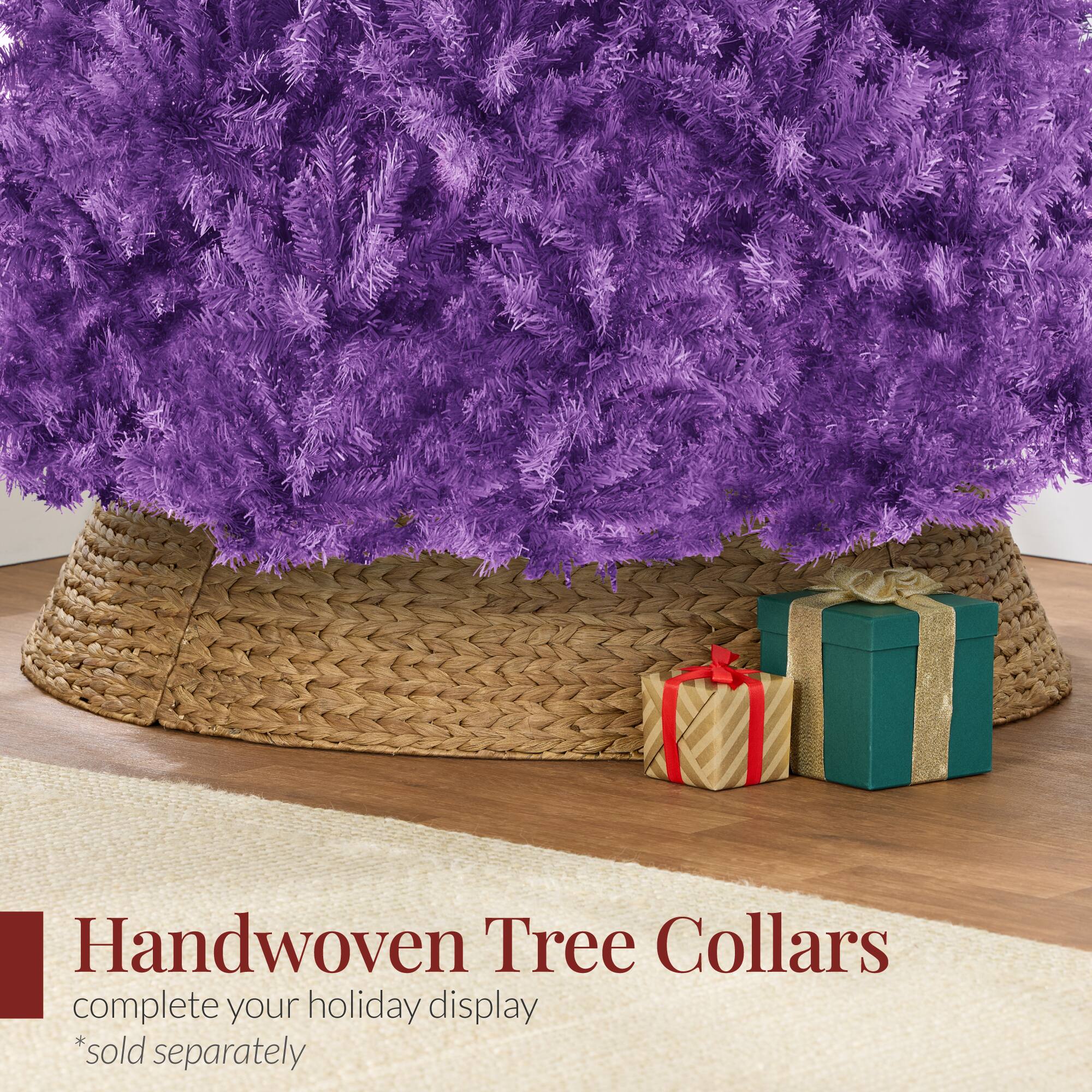 Handwoven Tree Collars  
complete your holiday display  
*sold separately