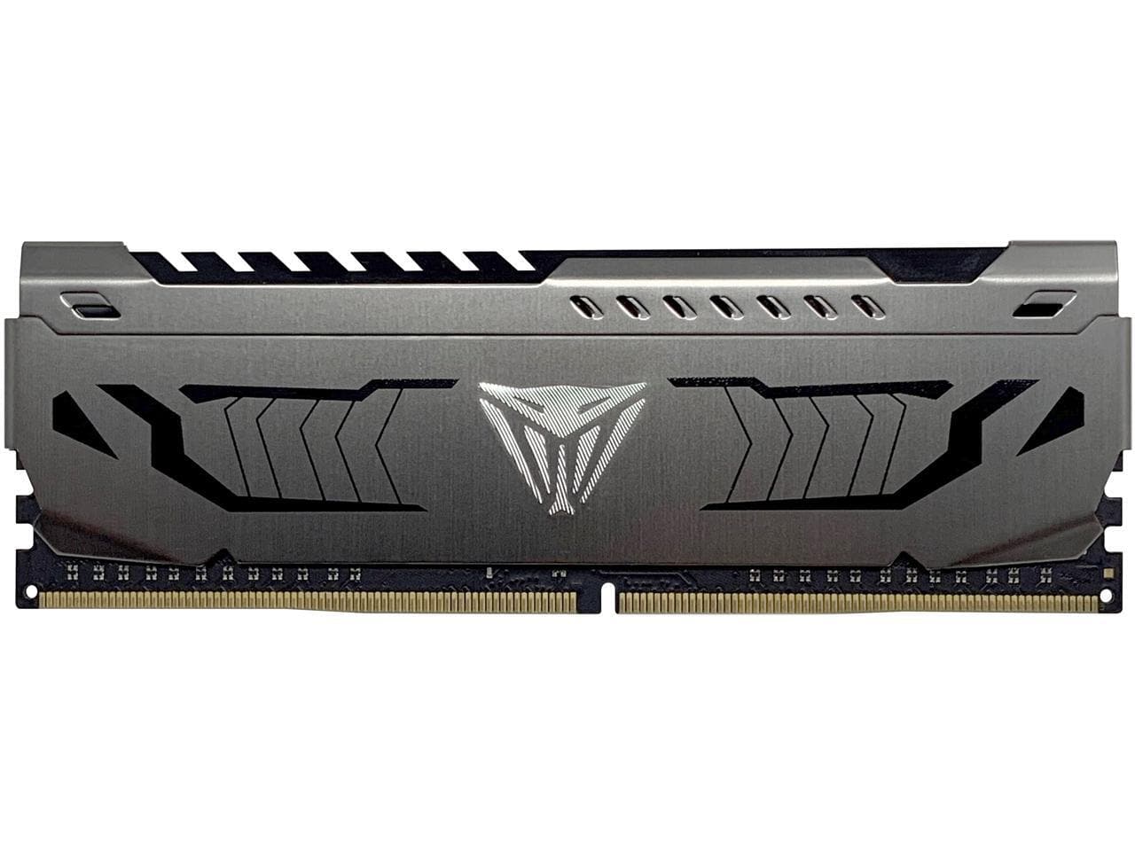 Patriot - Viper Steel 16GB 288-Pin PC RAM DDR4 3200 (PC4 25600) Desktop Memory Model PVS416G320C6 - Gunmetal Grey