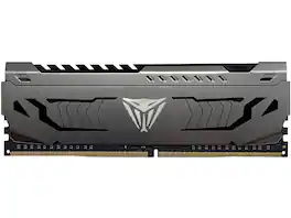 Patriot - Viper Steel 16GB 288-Pin PC RAM DDR4 3200 (PC4 25600) Desktop Memory Model PVS416G320C6 - Gunmetal Grey