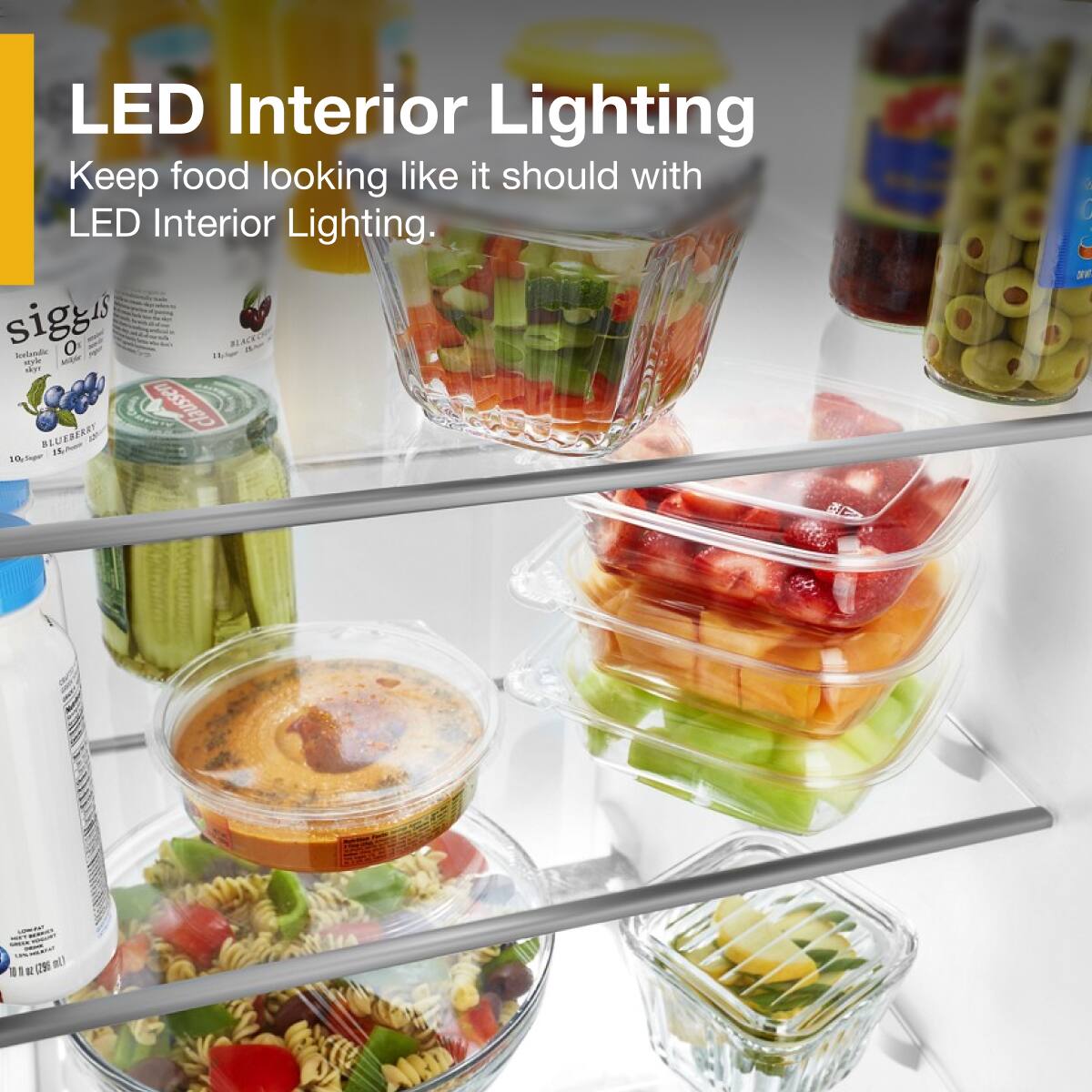 LED Interior Lighting  
Keep food looking like it should with LED Interior Lighting.