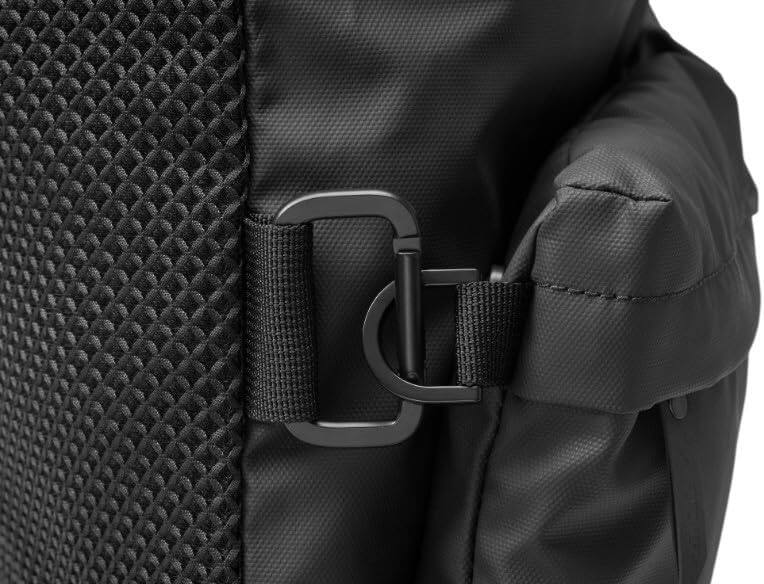 Alt View 7. ASUS - ASUS ROG Slash BD3700 Multi-use Drawstring Bag with Zinc Alloy Buckle, Suitable for up to 15.6-inch Laptop - Black.