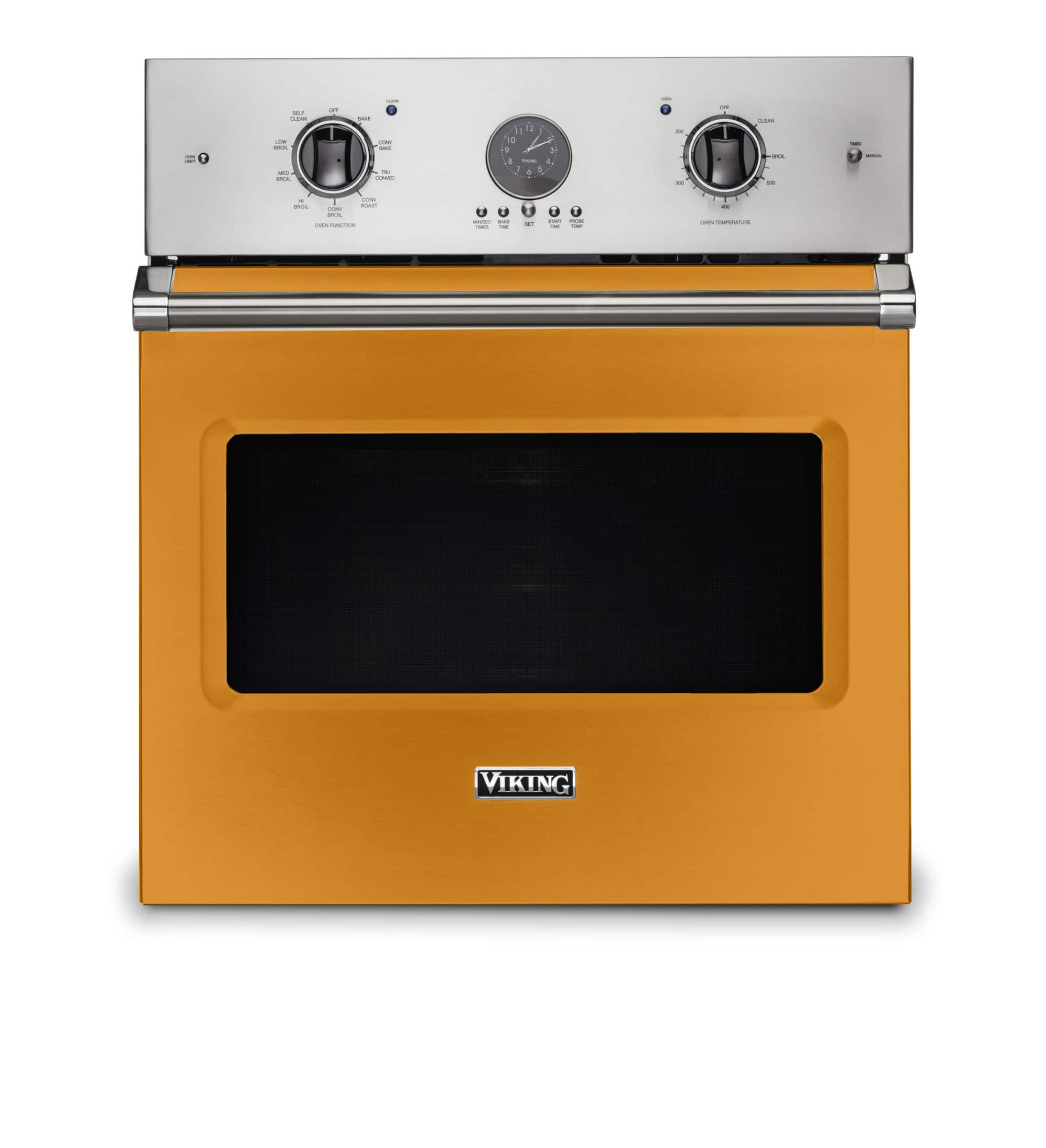 Viking - 27" Built-in Single Electric Convection Wall Oven - Daffodil