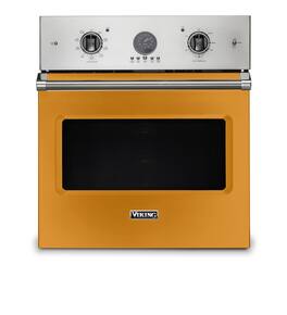 Viking - 27" Built-in Single Electric Convection Wall Oven - Daffodil