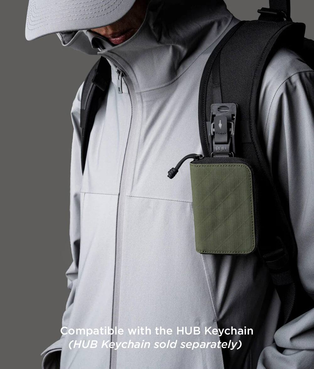 Compatible with the HUB Keychain (HUB Keychain sold separately)