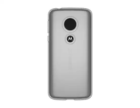 Front. Speck - Speck Gemshell Clear Case For Motorola Moto G6 - Clear.