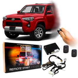MPC - 1-Button Remote Starter For 2010-2019 Toyota 4Runner |GAS| Plugin T-Harness - Black