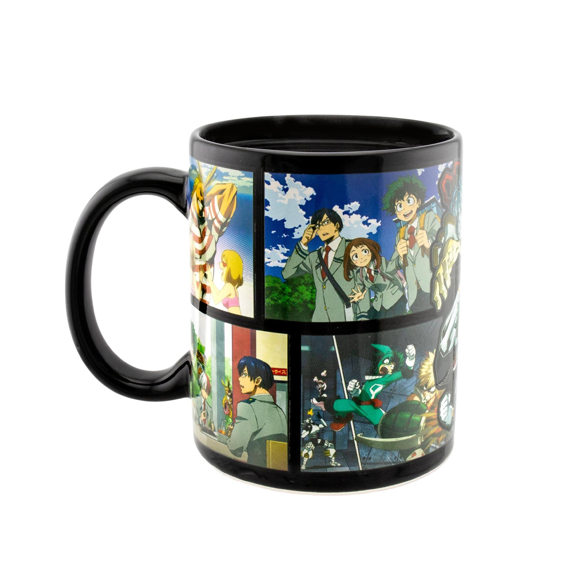 Alt View 3. Just Funky - My Hero Academia Deku 11 Ounce Mug & Air Freshener Set - White/Black.
