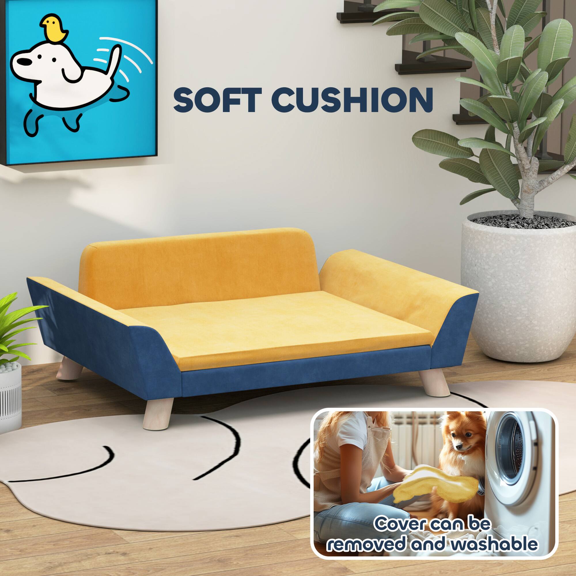 SOFT CUSHION

Cover can be removed and washable