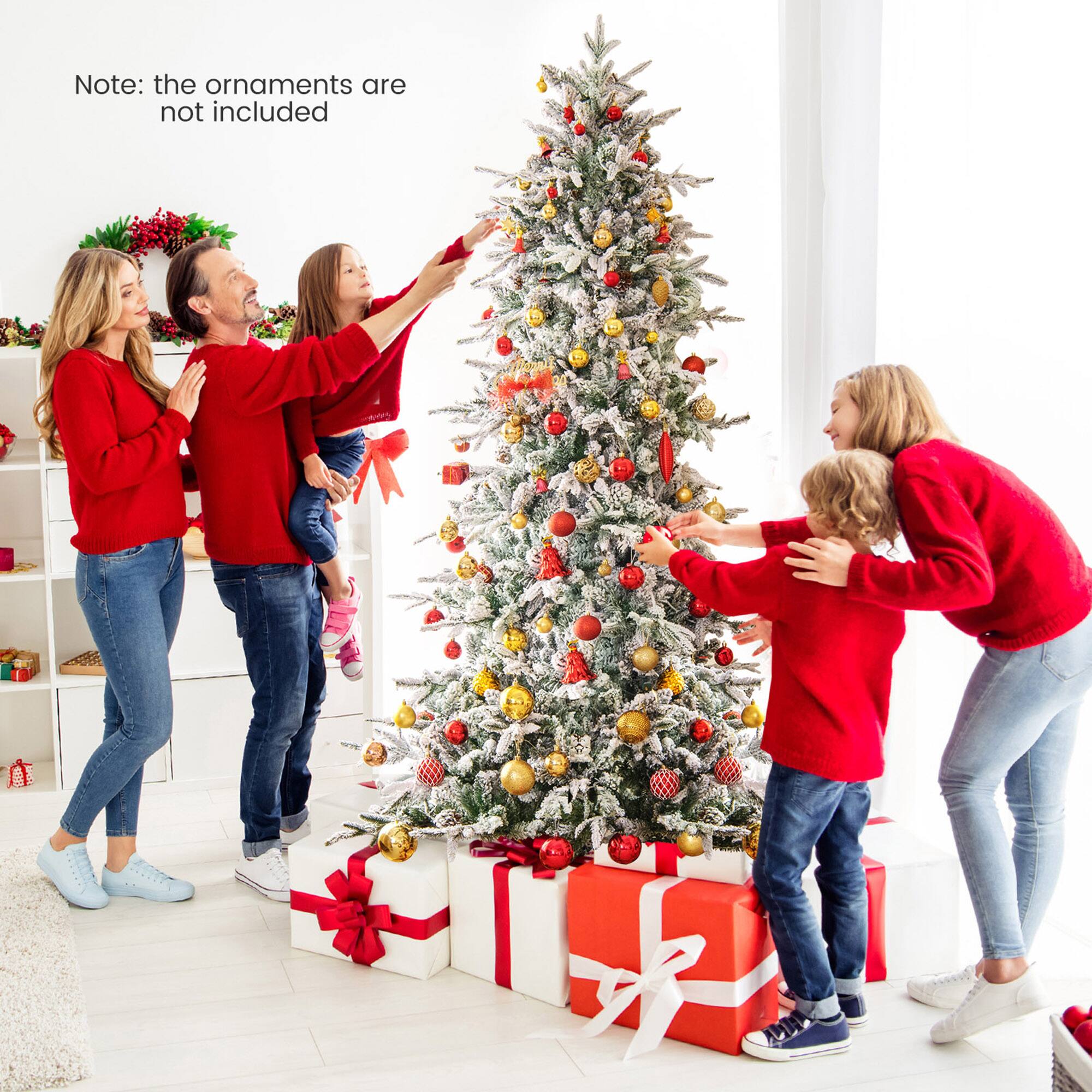 Note: the ornaments are not included