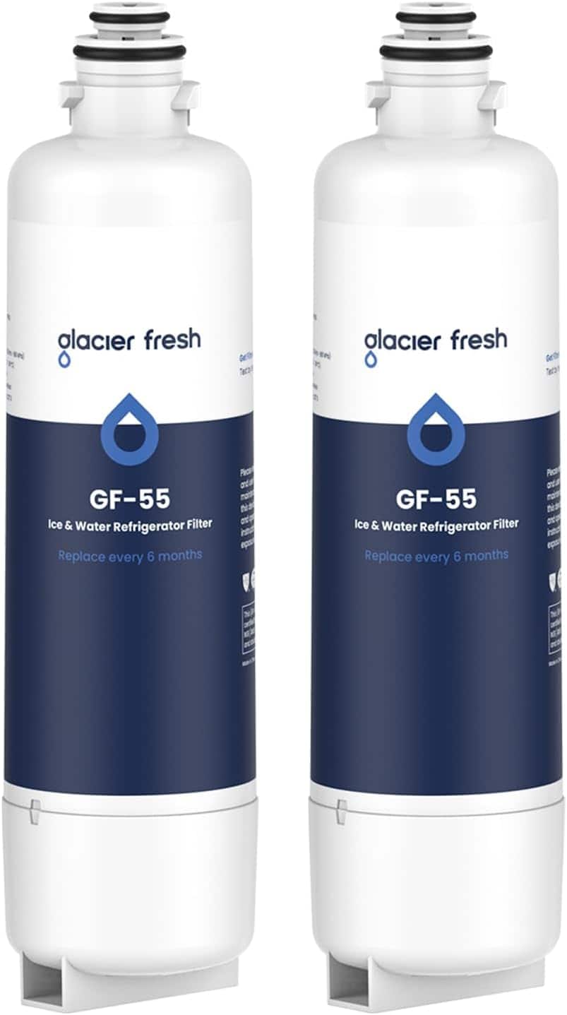 GLACIER FRESH - Replacement for Bosch 11025825 Ultra Clarity Pro Refrigerator Water Filter BORPLFTR50, 2 Pack