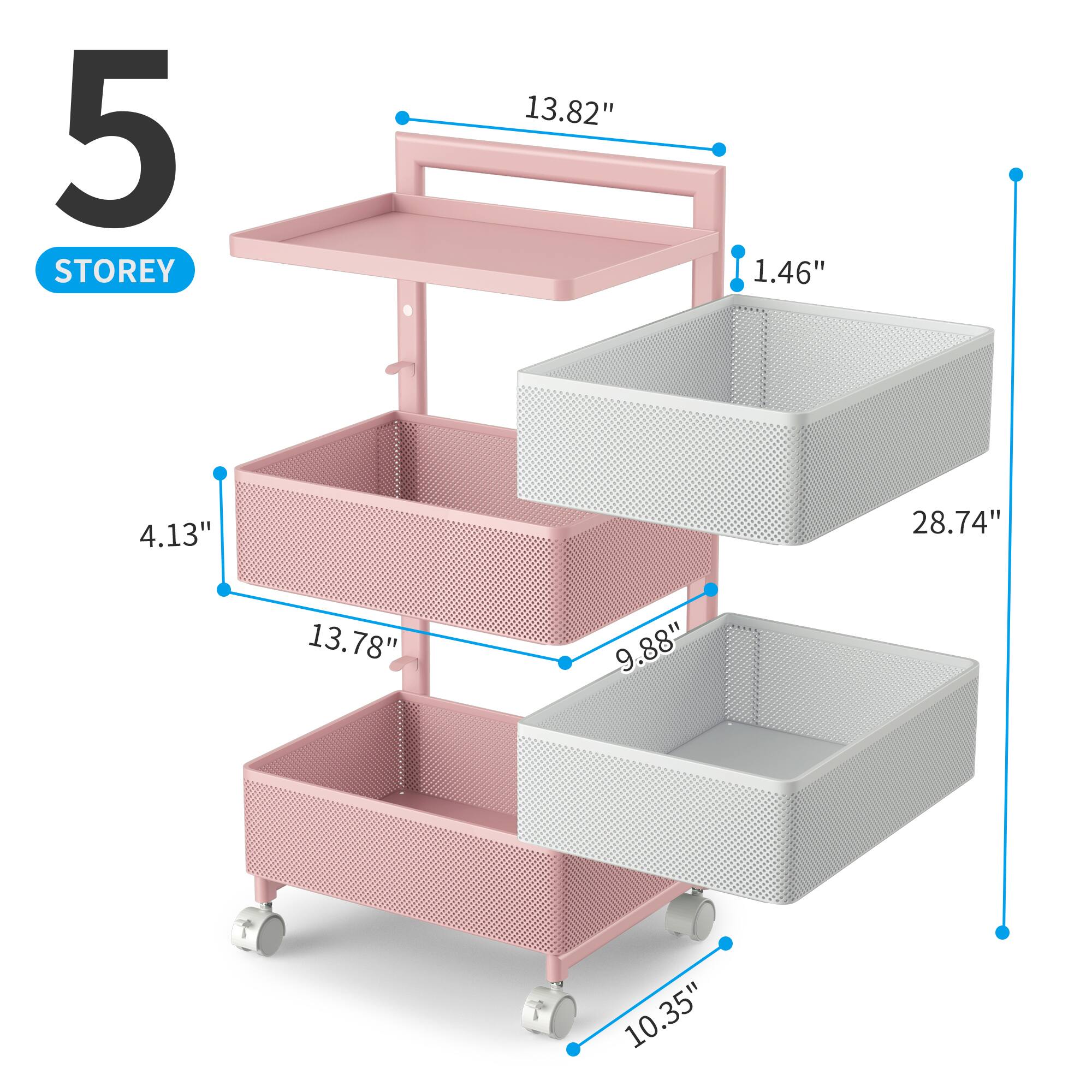 5 STOREY

13.82"  
1.46"  
4.13"  
28.74"  
13.78"  
9.88"  
10.35"