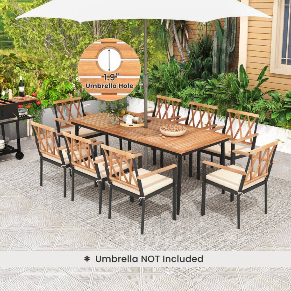 1.9" Umbrella Hole * Umbrella NOT Included