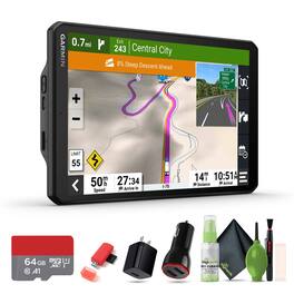 Garmin - RV 895 MT-S, microSDXC Ultra 64GB Memory Card, USB Card Reader,SD/microSD - Black