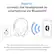 How to: connect the headphones to smartphone via Bluetooth
Hold 5s
The Sennheiser Smart Control Plus app lets you access all headphone functions and settings, including sound personalization with the built-in equalizer.