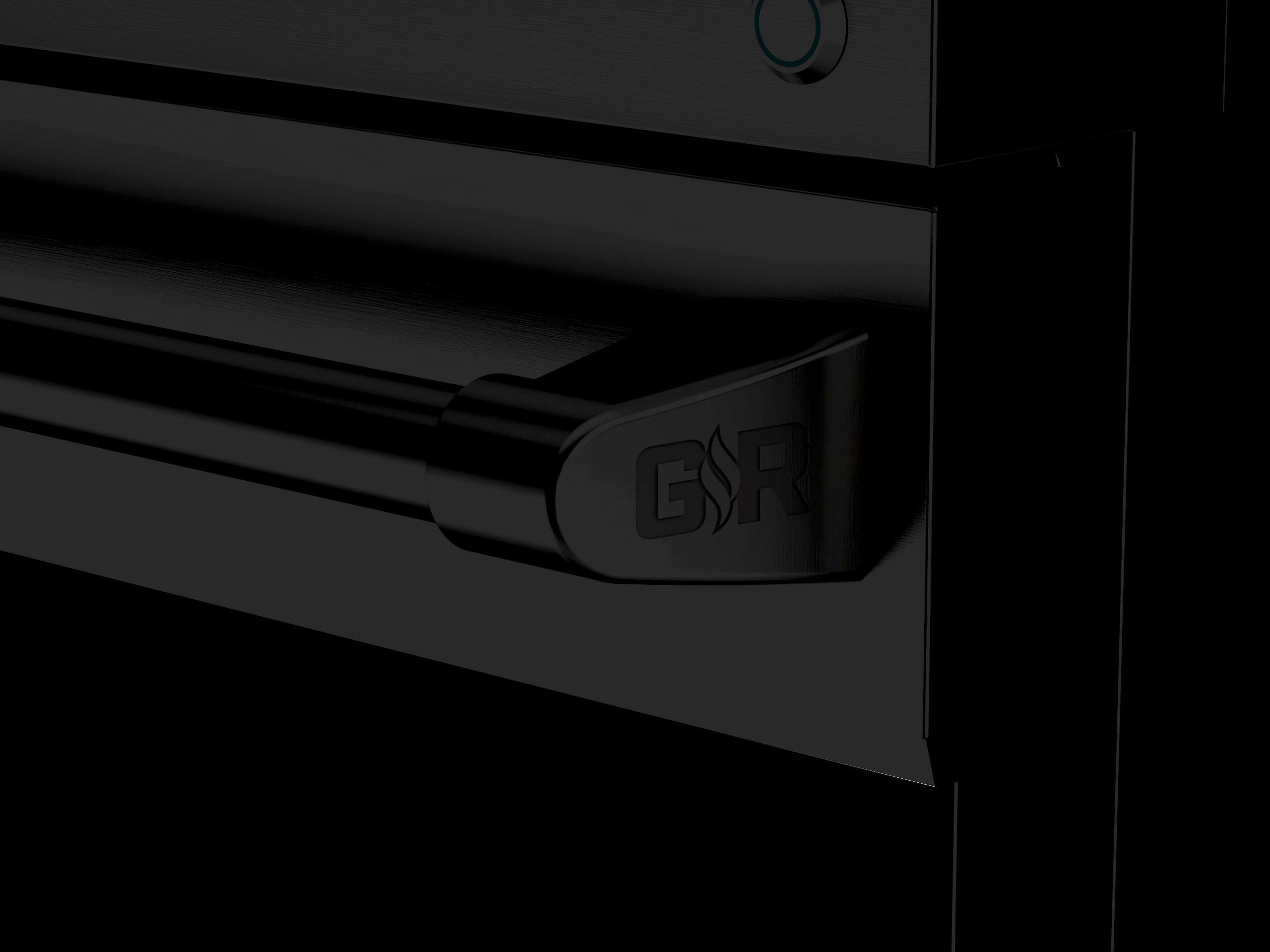 Alt View 14. Thor Kitchen - Gordon Ramsay Series by Thor Kitchen 6.0 Cu. Ft Freestanding Electric Range - Black.