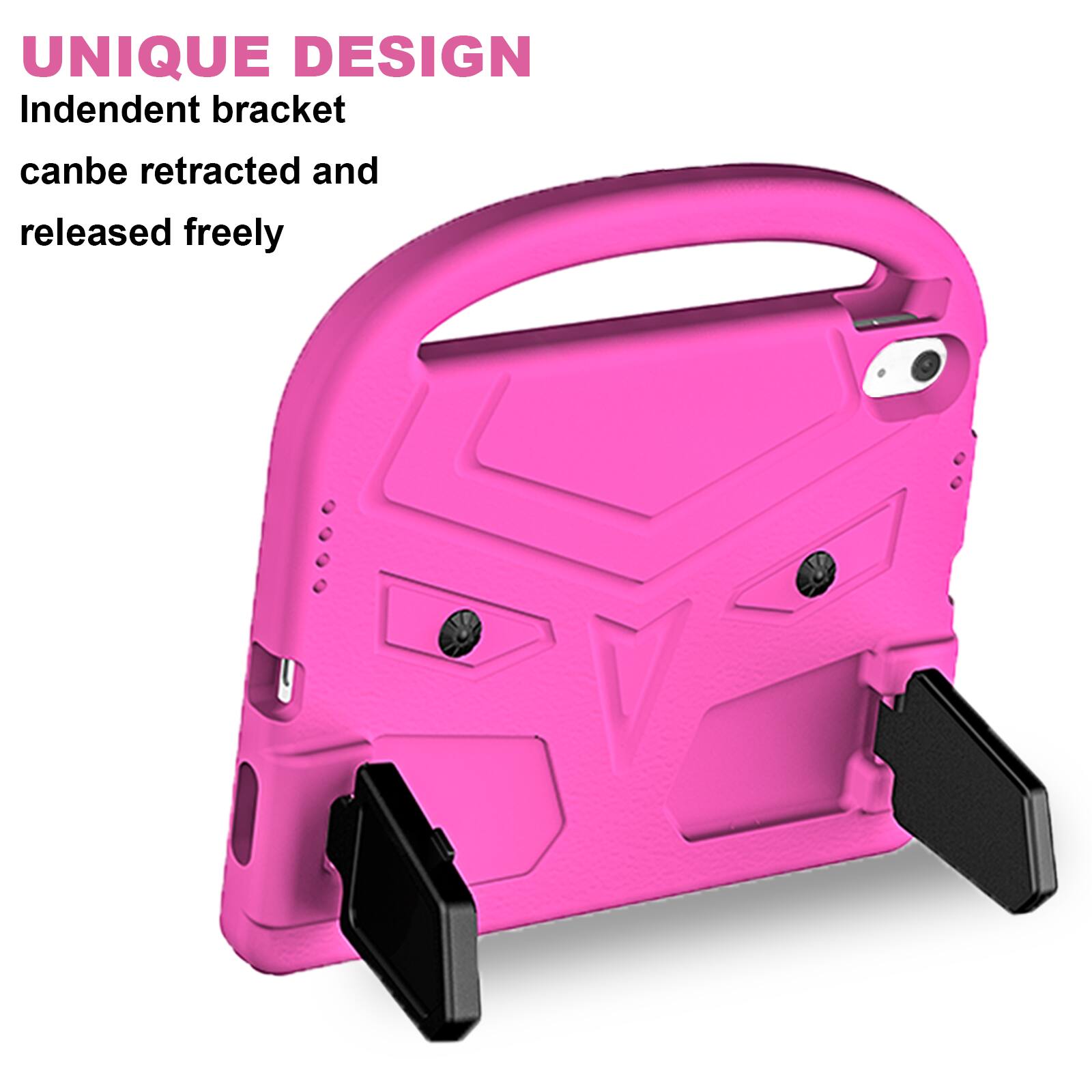 UNIQUE DESIGN  
Independent bracket can be retracted and released freely