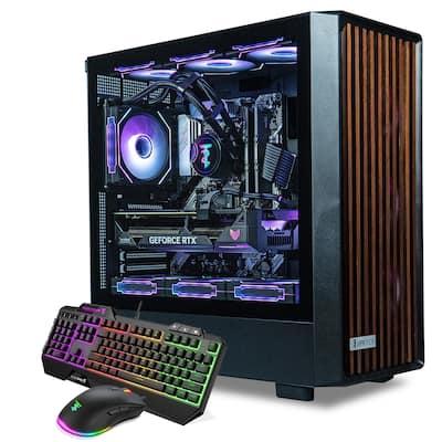 ViprTech Overlord Wood Gaming PC AMD Ryzen 7 (4.4Ghz), RTX 5050 ViprTech Overlord Wood Gaming PC AMD Ryzen 7 (4.4Ghz), RTX 5050