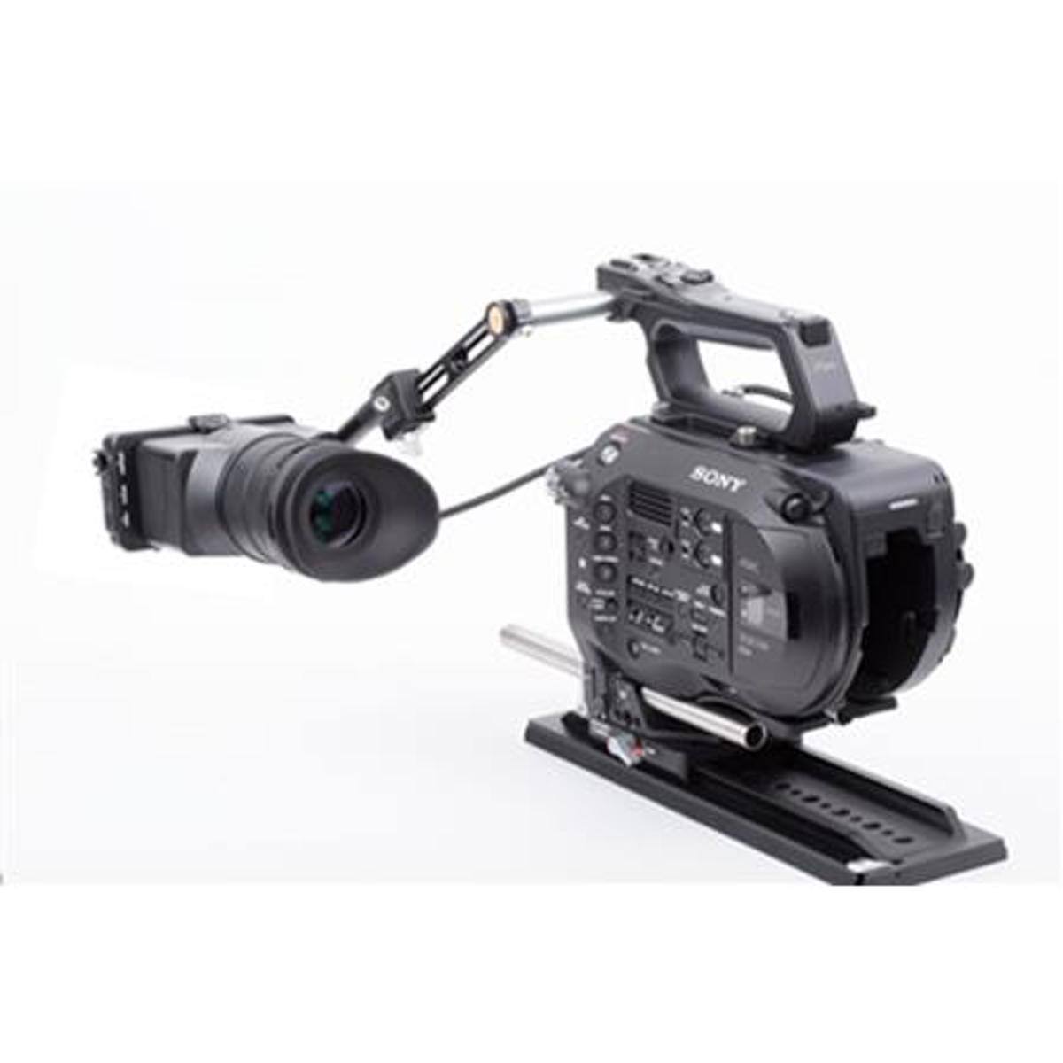 Alt View 2. Wooden Camera - Wooden Camera UVF Mount for Sony FX9,FS7,FS7mkII,Panasonic EVA1Cam,No Clamp.