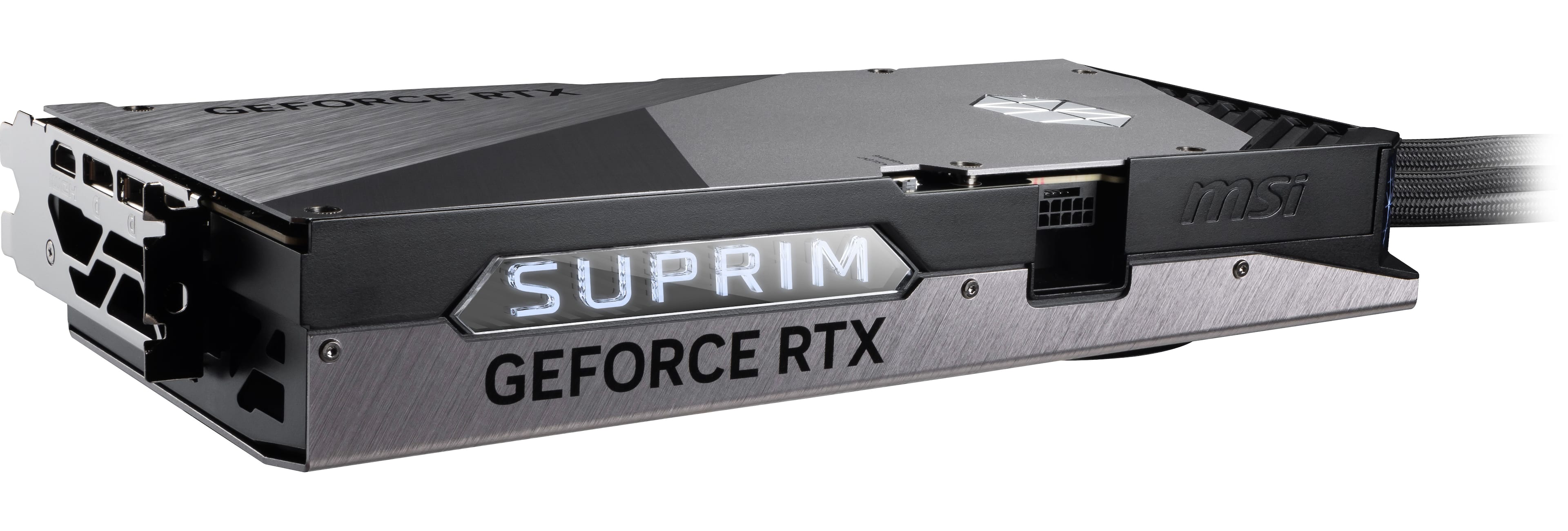 The text on the image reads "GeForce RTX 2080 Ti SUPRIM X."