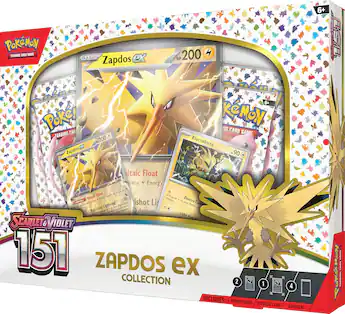 pokmon - trading card game: 151 zapdos ex box Pokemon's NEW Legendary Collection Box! youll have the opportunity to expand your collection and enhance your battling skills Pokemon Scarlet & Violet 151