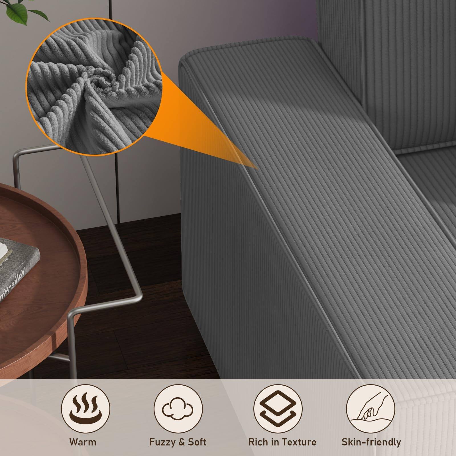 - Warm
- Fuzzy & Soft
- Rich in Texture
- Skin-friendly