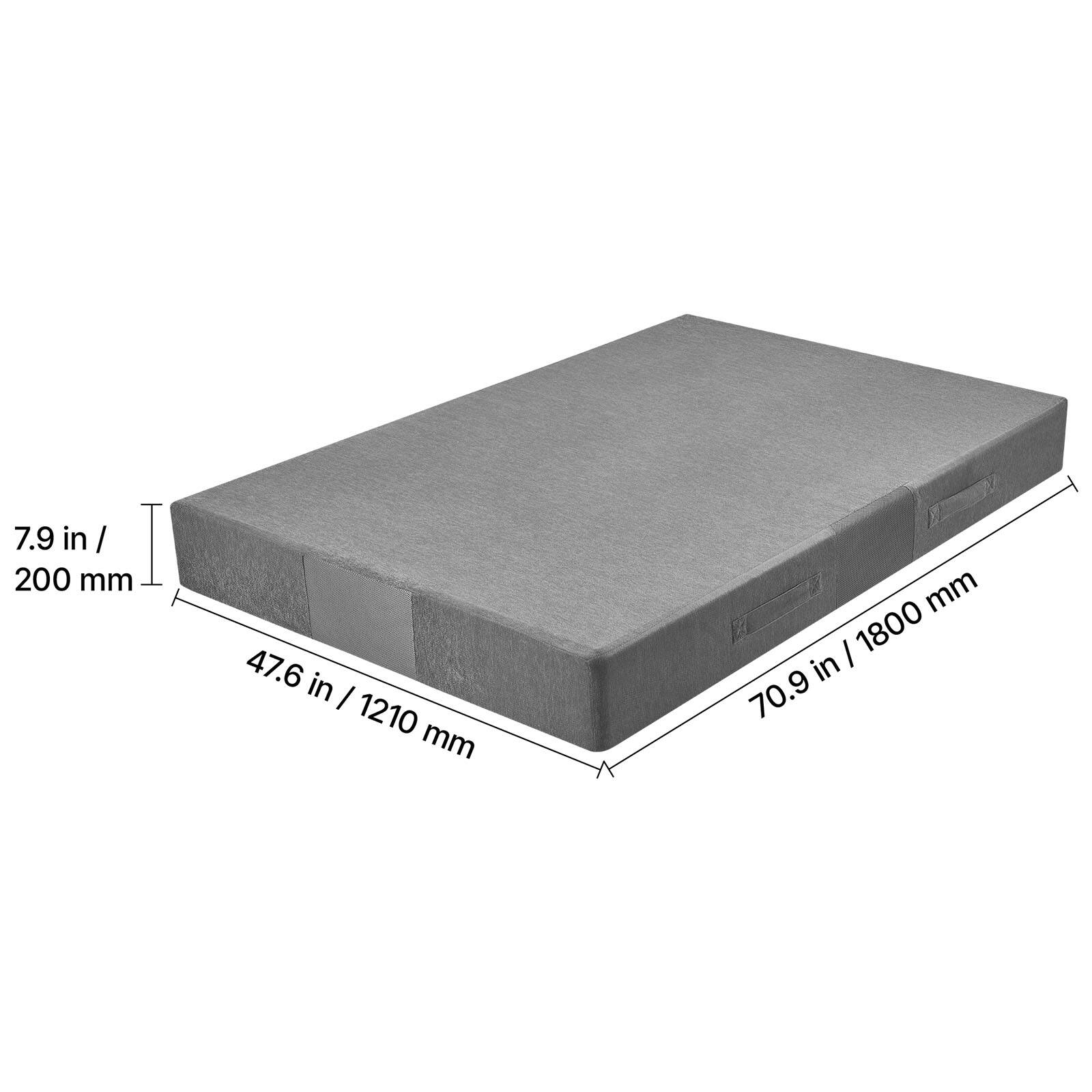 7.9 in / 200 mm  
47.6 in / 1210 mm  
70.9 in / 1800 mm