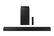 Front. Samsung - A series | 2.1.ch Dolby & DTS | Soundbar - Titan Black.