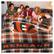 Alt View 1. Pegasus - Cincinnati Bengals 66" x 95" Oversized Plaid FAN-mily Ultra Cozy Blanket - Multicolor.