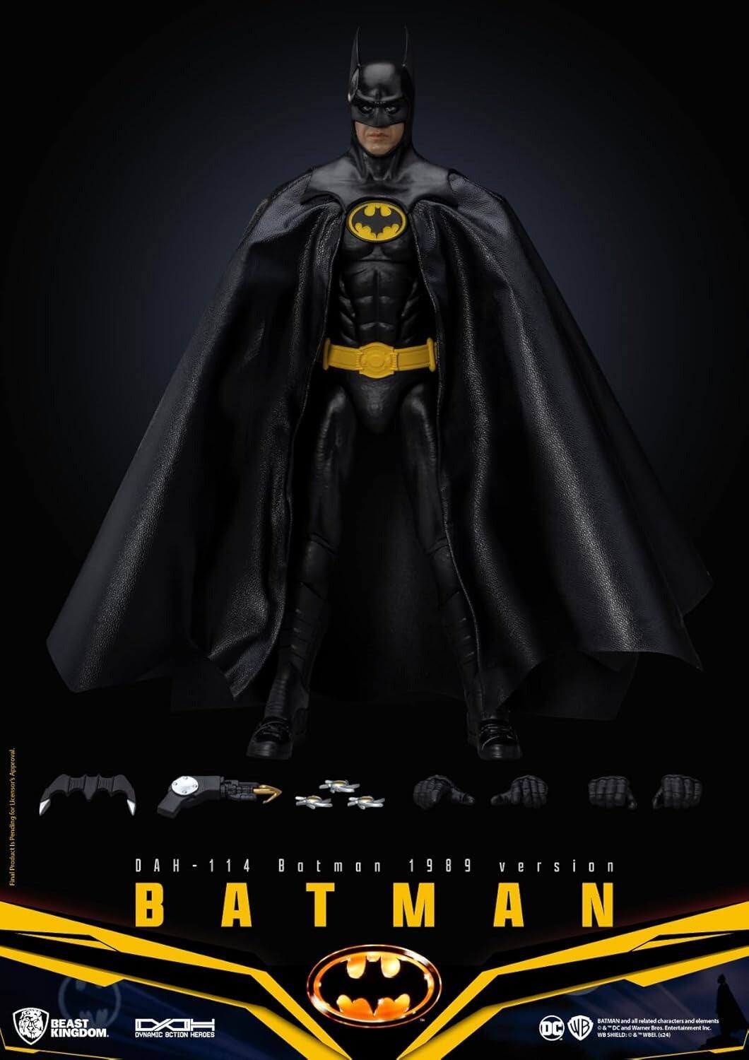 Beast Kingdom Batman 1989 Dynamic 8ction Heroes Batman Action