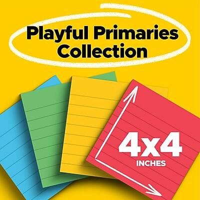 Playful Primaries Collection  
4x4 Inches