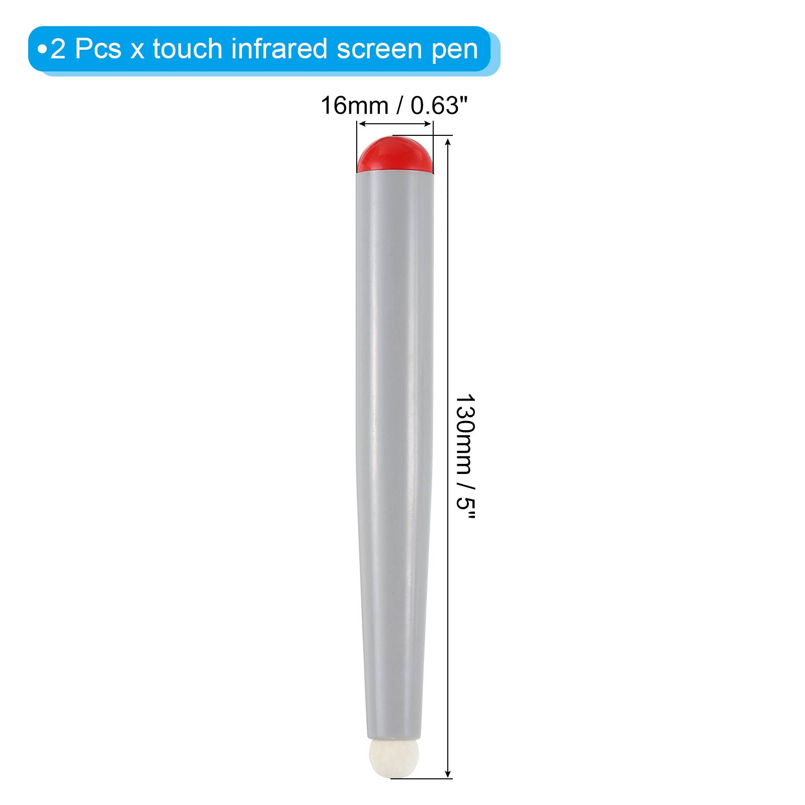 2 Pcs x touch infrared screen pen

16mm / 0.63"

130mm / 5"