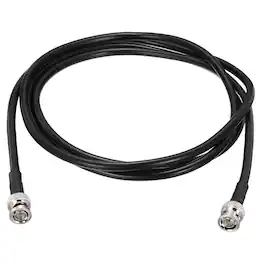 Unique Bargains - 6G-SDI BNC M/M 75 Ohm RG59 Coaxial Video Jumper Cable for Camera Surveillance, Supports HD-SDI/3G/6G-SDI/4K/8K - Black