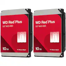 WD Red Plus 3.5" NAS HDD 10 TB W. Western Digital