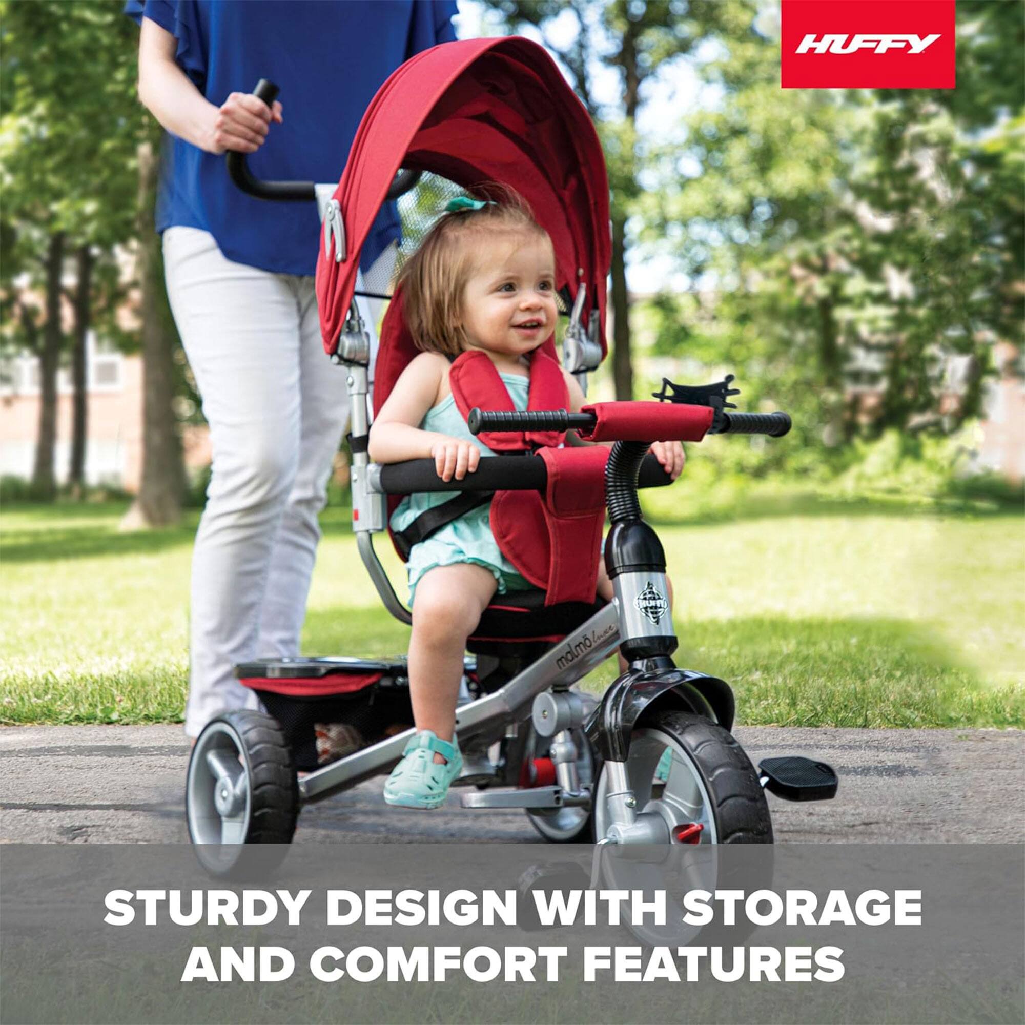 Huffy Malmo  
Sturdy Design with Storage and Comfort Features