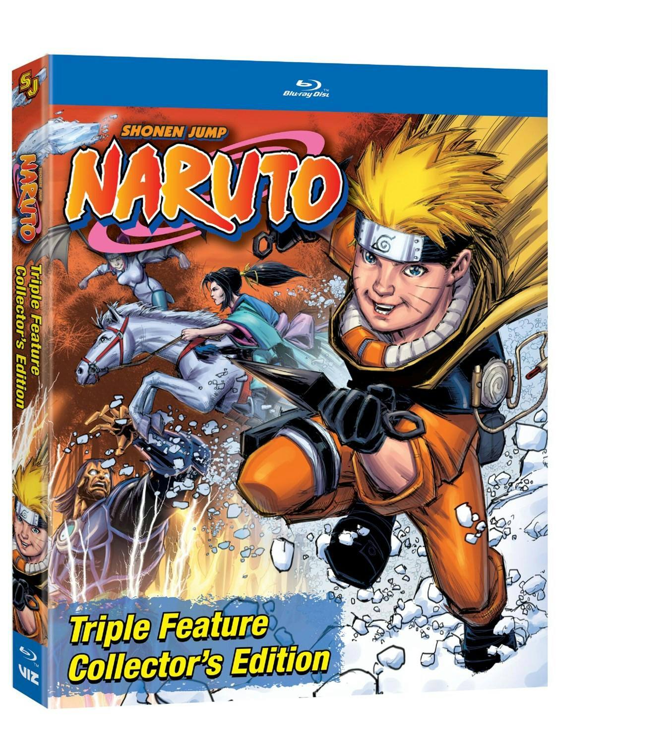 Angle. Naruto Triple Feature Collector's Edition (Blu-ray Collector's Edition) [Blu-ray].