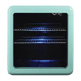 Magic Chef - 1.7-Cu. Ft. Retro Beverage Cooler - Green